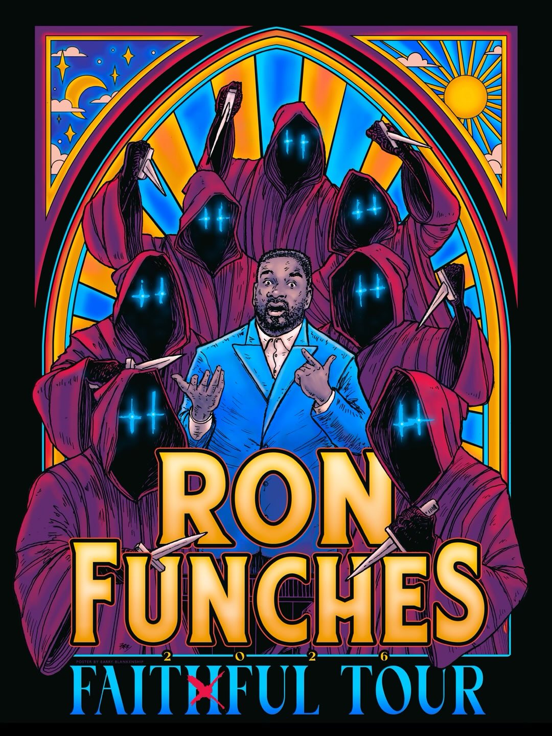 Ron Funches Faithful Tour Poster 2026